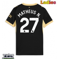 Manchester City Matheus Nunes #27 Replica Away Shirt Ladies 2026-27 Short Sleeve